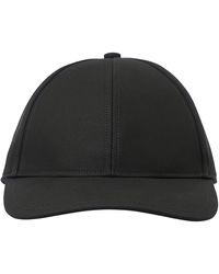 Sacai Wtaps Edition Cotton Back Satin Cap in Black for Men Sacai Wtaps Edition Cotton Back Satin Cap in Black for Men