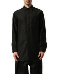 Maison Margiela - Cotton Satin Shirt, Long Sleeves, 100% Cotton - Lyst