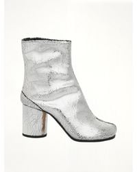 Maison Margiela - Tabi Mirror Ankle Boots 8Cm - Lyst