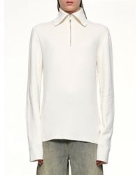 Entire studios - Zip Up Turtle Neck - Lyst