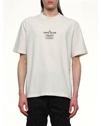 Stone Island - 210003 02 Industrial Logos S/S T-Shirt - Lyst