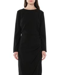 Givenchy - Long Sleeve Short Dress - Lyst
