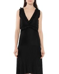 Givenchy - Short Pleated Dress - Lyst