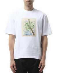 Jacquemus - Le T-Shirt Arty Hotel, Round Neck, Short Sleeves, 100% Cotton, Size: Small - Lyst