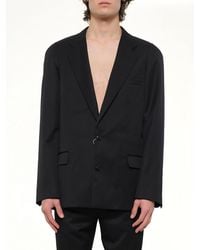 Maison Margiela - Compact Light Wool Blazer - Lyst