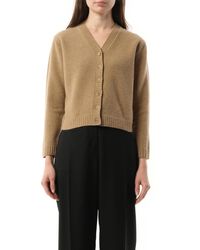 Maison Margiela - Lambswool Knit Cardigan, Long Sleeves, 100% Wool, Size: Medium - Lyst