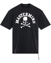 Mastermind Japan - Logo Skull T-Shirt, Round Neck, Short Sleeves, , 100% Cotton, Size: Medium - Lyst