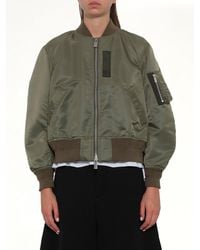 Sacai - Nylon Twill Blouson - Lyst