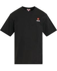 KENZO - Boke Flower Classic T-Shirt, Round Neck, Short Sleeves, , 100% Cotton, Size: Large - Lyst