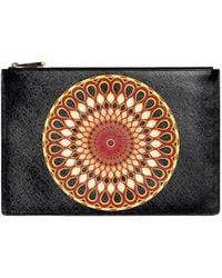 Givenchy - Iconic Print Medium Pouch Bc06345332, , 100% Leather - Lyst
