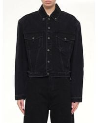 Entire studios - Shrunken Denim Jacket - Lyst