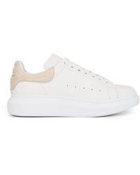 Alexander McQueen - Larry Oversized Sneakers, /Oyster, 100% Calf Leather - Lyst