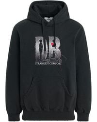 Doublet - D.B. Logo Embroidery Hoodie, Long Sleeves, 100% Cotton, Size: Small - Lyst