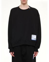 Maison Mihara Yasuhiro - Instrumental Heavy Weight French Terry Sweatshirt - Lyst