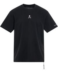 Mastermind Japan - Loopwheel Logo T-Shirt, Round Neck, Short Sleeves, , 100% Cotton, Size: Medium - Lyst