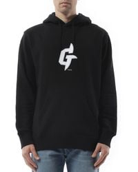 Givenchy - Embroidered Eiffel Tower Motif Slim Fit Hoodie - Lyst