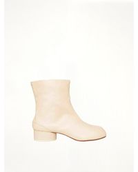 Maison Margiela - Tabi Ankle Boots 3Cm Heel - Lyst
