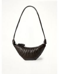 Lemaire - Croissant Small Coated Cotton Bag - Lyst