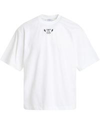 Off-White c/o Virgil Abloh - Off- Bandana Arrow Skate T-Shirt, Short Sleeves, /, 100% Cotton - Lyst