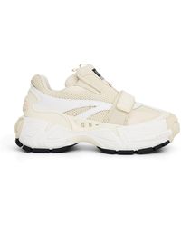 Off-White c/o Virgil Abloh - Off- Glove Slip On Sneakers, /, 100% Rubber - Lyst