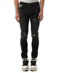 Amiri - Ma Quad Plaid Mx1 Jeans, 100% Cotton - Lyst