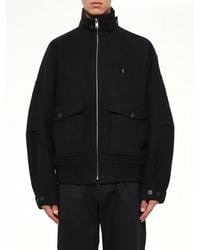 WOOYOUNGMI - Wool Zipped Blouson - Lyst