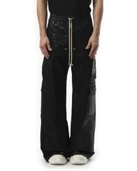 Rick Owens - Double Cargo Jumbo Belas Jeans, 100% Cotton, Size: Medium - Lyst