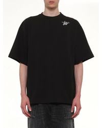 we11done - Classic Wd Logo T-Shirt - Lyst
