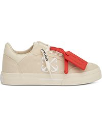 Off-White c/o Virgil Abloh - Off- New Low Vulcanized Canvas Sneakers, Angora, 100% Rubber - Lyst