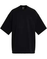Rick Owens - Heavy Jersey Tommy T-Shirt, Round Neck, , 100% Cotton - Lyst