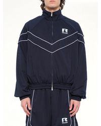 Rhude - Mesh Piping Raglan Track Jacket - Lyst