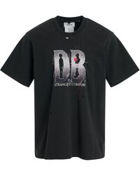Doublet - 'D.B. Logo Embroidery T-Shirt, Short Sleeves, , 100% Cotton, Size: Small - Lyst