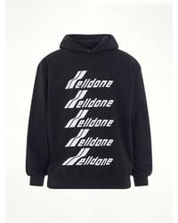 we11done - Multiple Front Logo Hoodie - Lyst