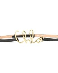 Chloé - The Iconic Belt, 100% Brass, Size: Small - Lyst