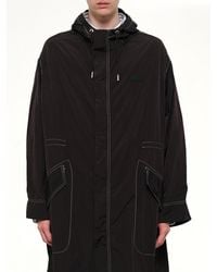 Ami Paris - Long Parka - Lyst