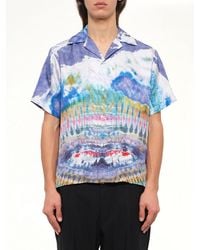 Amiri - Tie Dye Short Sleeve Shirt - Lyst