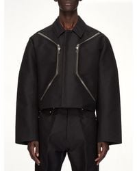 Rick Owens - Woven Heizer Mac Jacket - Lyst