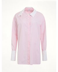 Loewe - Deconstructed Cotton Shirt, 100% Cotton - Lyst