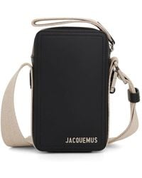 Jacquemus - Smooth Calf Leather Messenger Bag - Lyst