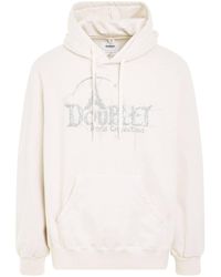 Doublet - "Doubland" Embroidery Hoodie, Long Sleeves, 100% Cotton, Size: Small - Lyst