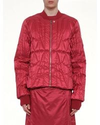 Rick Owens - X Moncler Geocamo Flight Jacket - Lyst