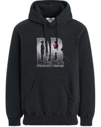 Doublet - 'D.B. Logo Embroidery Hoodie, Long Sleeves, , 100% Cotton, Size: Small - Lyst