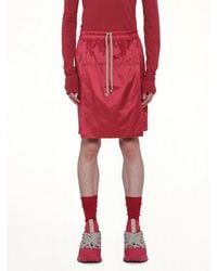 Rick Owens - X Moncler Kiltshorts - Lyst