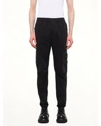 Stone Island - 3100033 Cotton Satin Trouser - Lyst