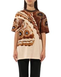 Givenchy - Podium T-Shirt Wth Butterfly Print, Short Sleeves - Lyst