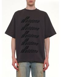 we11done - Classic Front Logo T-Shirt - Lyst