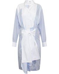 Loewe - Stripe Shirtdress, /, 100% Cotton - Lyst