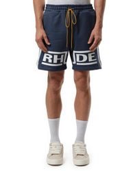 Rhude - Champions Shorts, 100% Cotton, Size: Small - Lyst