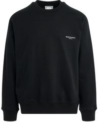 WOOYOUNGMI - Square Label Sweatshirt, Long Sleeves, , 100% Cotton - Lyst