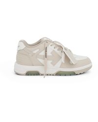 Off-White c/o Virgil Abloh - Out Of Office Calf Leather Sneakers Colour, /, 100% Rubber - Lyst